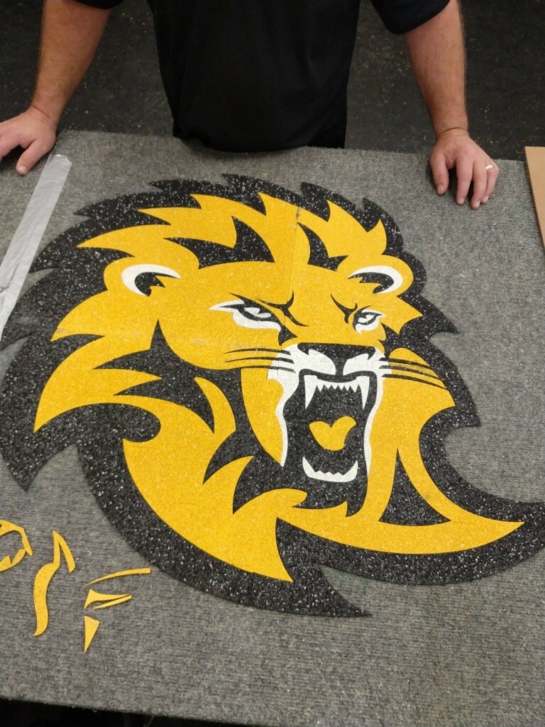 Preform custom school marking