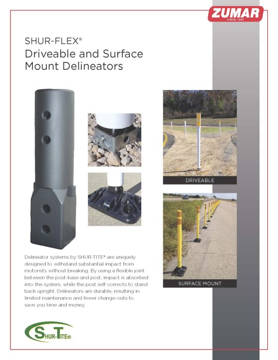 Driveable Surface Mount Delineators